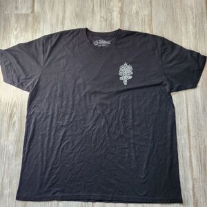 GRIND 'Chop Your Own Wood Warm You Twice'' Black Crewneck Short Sleeve Shirt 4XL